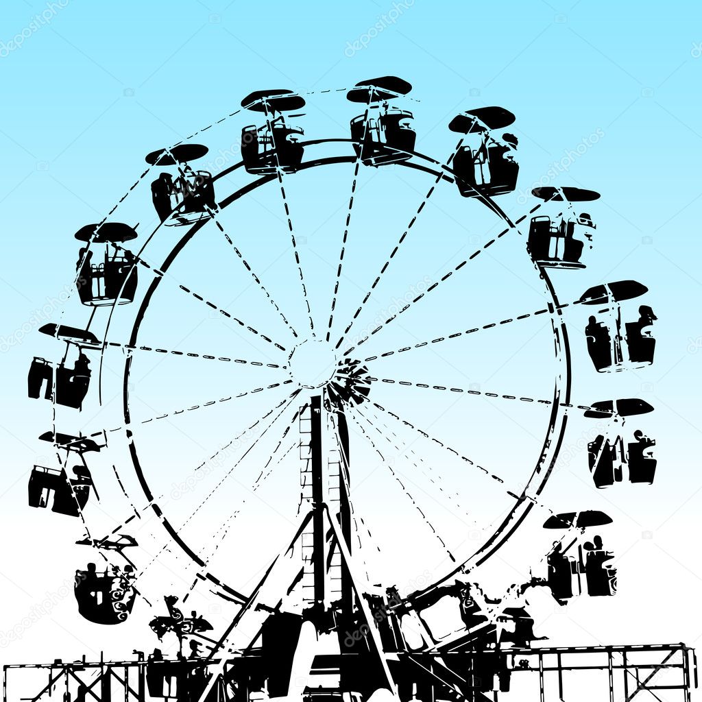 Grunge Ferris Wheel