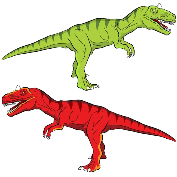 Allosaurus 공룡 — 스톡 벡터