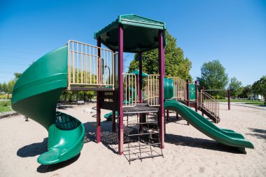 oyun alanı ekipmanı genel bir park