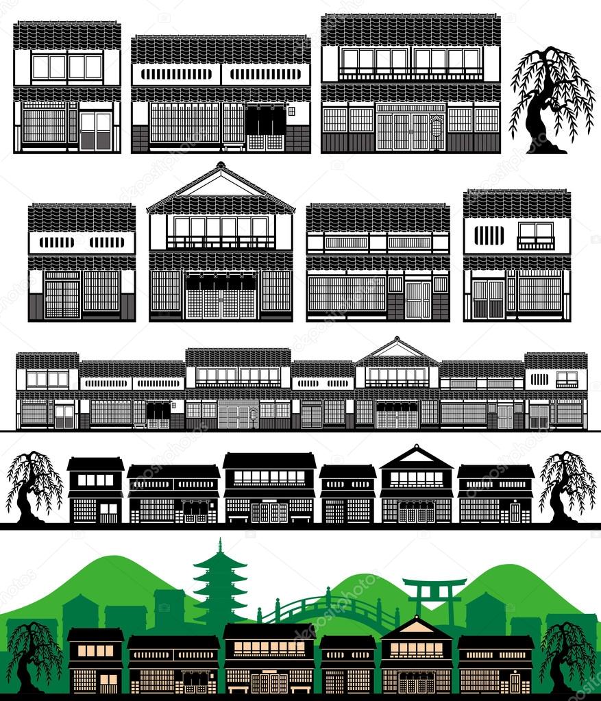 Japanese traditional houses