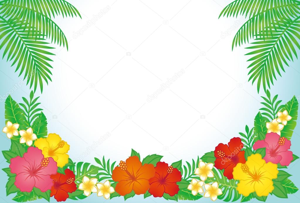 tropical resort background
