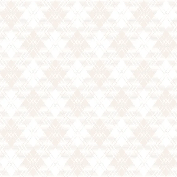 Background of white argyle plaid. — Stock Vector