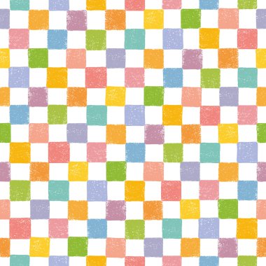 renkli kareli desen.