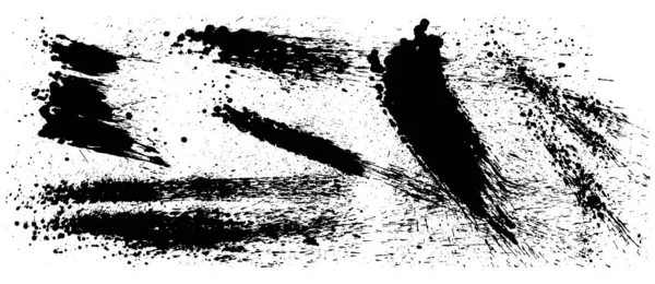 Морський Спрей Хвилі Мазків Пензля — стоковий вектор