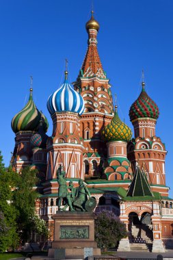 St. Moskova 'daki Basil Katedrali.