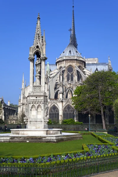 Notre dame de paris, Γαλλία. — Φωτογραφία Αρχείου