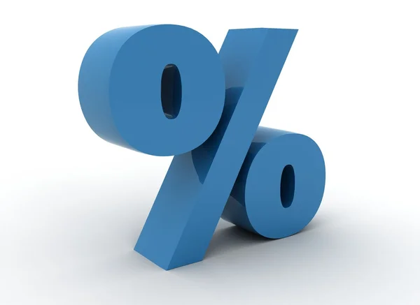 Percent sign — Stock Photo, Image