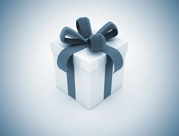 Gift box illustration — Stock Photo, Image