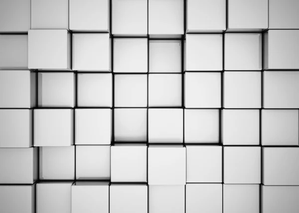 Cubos 3d abstratos — Fotografia de Stock