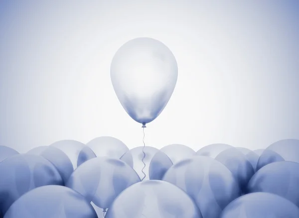 Achtergrond ballonnen — Stockfoto