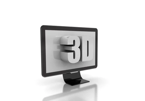 3D Tv — Zdjęcie stockowe