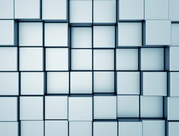 Abstract metal cubes background — Stock Photo, Image