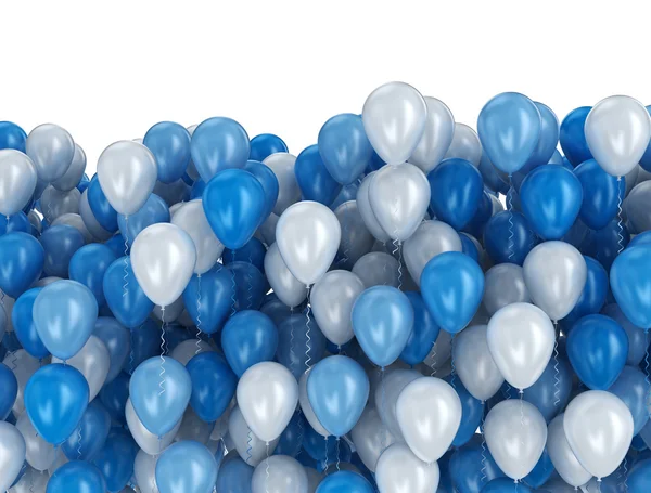 Balões festa fundo — Fotografia de Stock