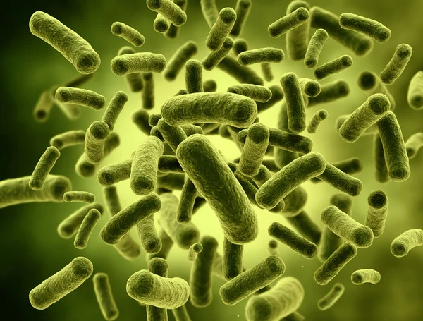 Bacteria high resolution 3d render — Stock Photo, Image