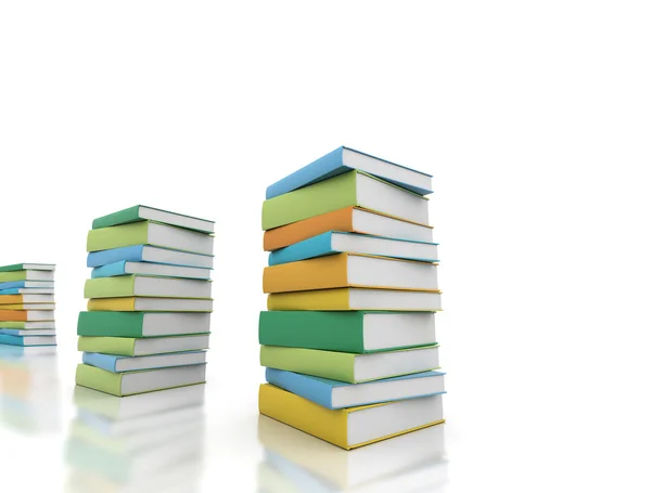 Stacks of books — Stock Photo, Image