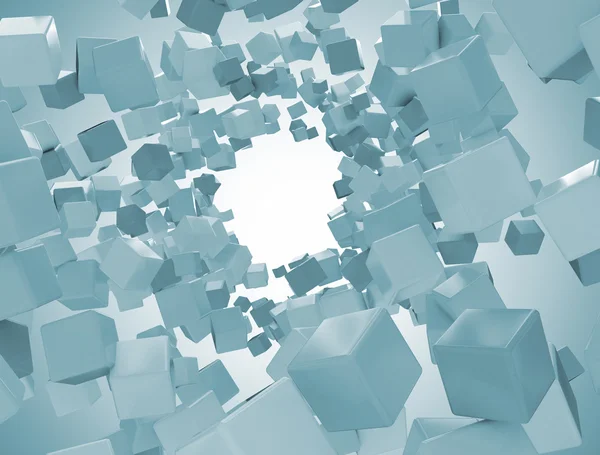 Abstract image of cubes background — Stock Photo, Image