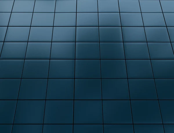 Pozadí abstraktní modré kostky — Stock fotografie