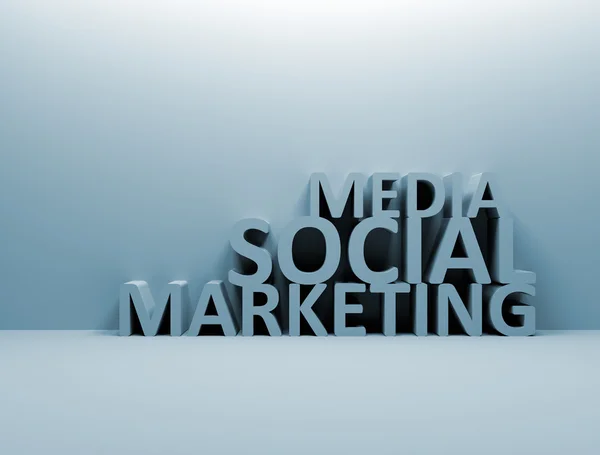 Marketing en redes sociales — Foto de Stock