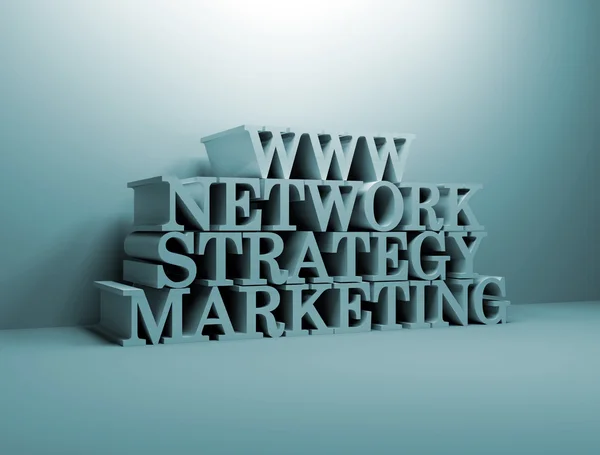 Strategia di marketing on line — Foto Stock