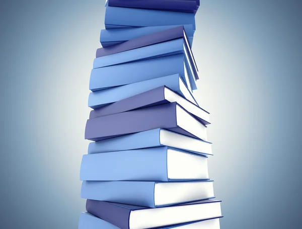 Books stacked background — Stock Photo, Image