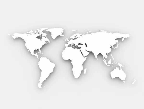 Mappa del mondo sfondo — Foto Stock