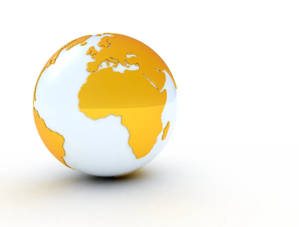 3D глобус світу — стокове фото