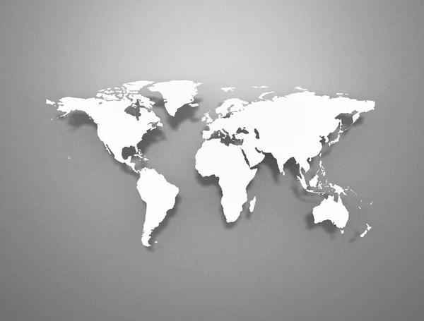 World map — Stock Photo, Image