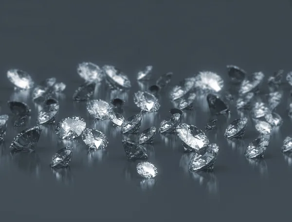 Group of diamonds — Stock Photo, Image