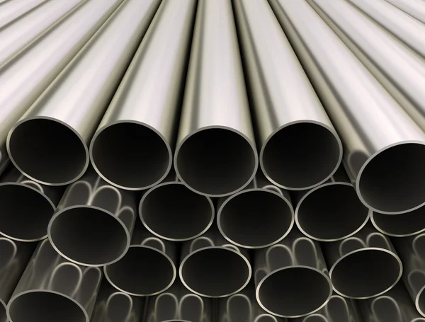 Metal tubes — Stock Photo, Image