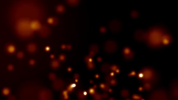 抽象发光颗粒 — 图库视频影像