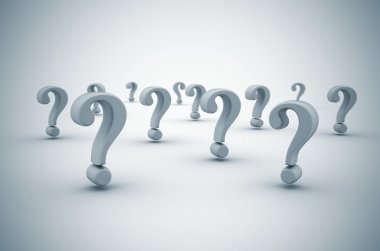 Question mark background clipart