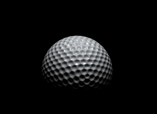 Golf ball in the dark — Stock Photo, Image