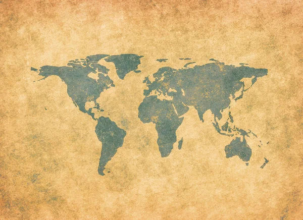Klasik Eski Dünya Haritası — Stok fotoğraf