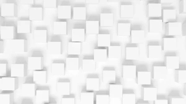 Abstract White Geometric Background — Stock Photo, Image