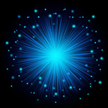 LED aydınlatma soyut