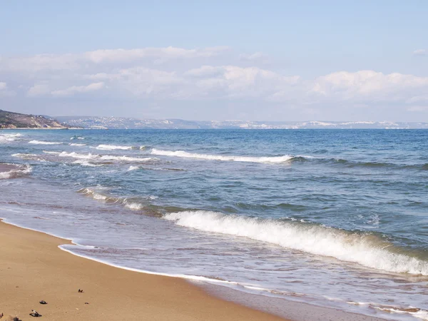 Волнистое море — стоковое фото