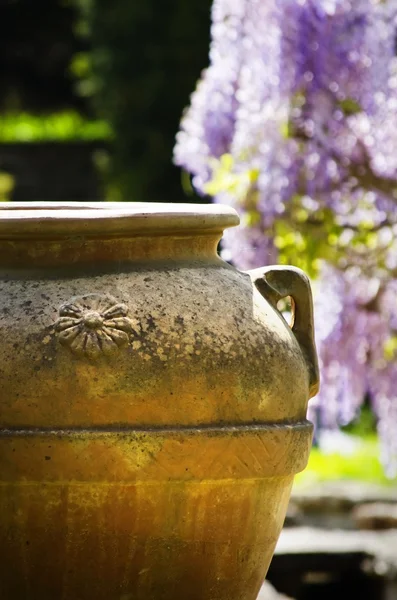 Vaso antico in argilla — Foto Stock