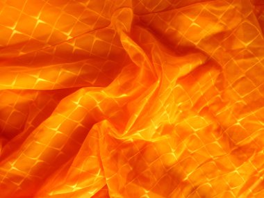 Altın saten, ipek, dalgalar