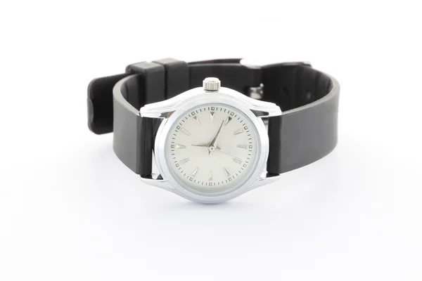 Wrist watch loop för kvinna på vit bakgrund. — Stockfoto