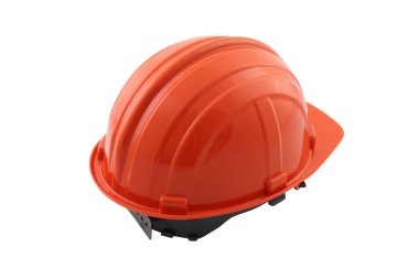 Beyaz arka planda arka Emanet şapka