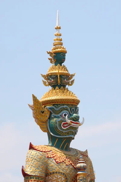 Ramayana diez caras estatua gigante de la zona pública . —  Fotos de Stock