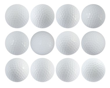 beyaz zemin üzerinde Golf fark ışık kaynağı.