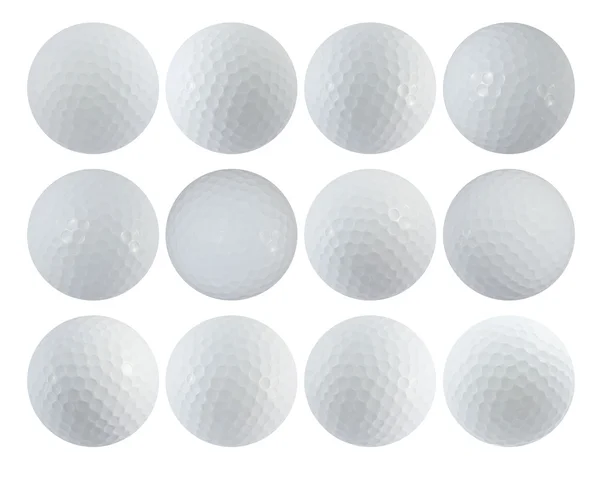 Golf différence source de lumière sur fond blanc . — Photo