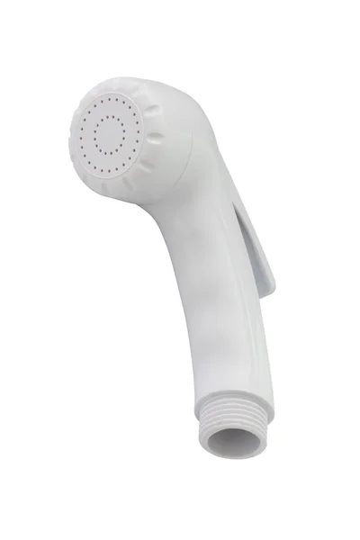 Bidet shower head on white background. — Stock Photo, Image