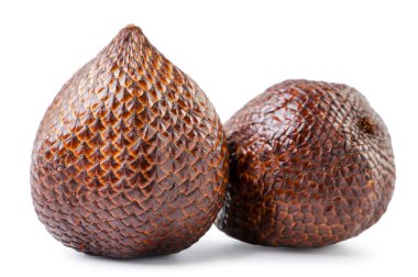 Beyaz arka planda yakın plan olgun görünüm. İzole edilmiş