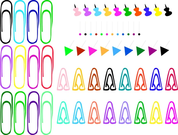 Ustensiles de bureau — Image vectorielle