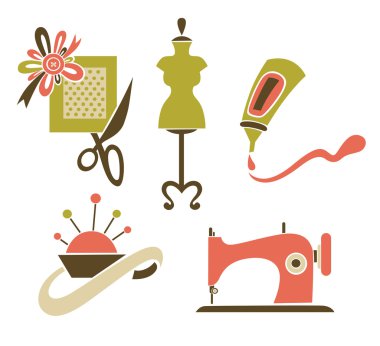 be a designer, hand made and craft clipart
