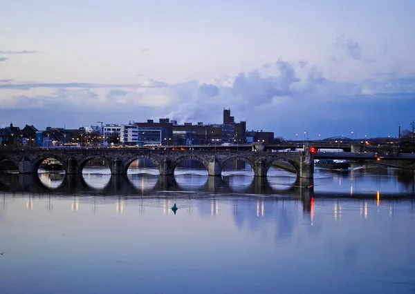 Maastricht. Heilig-Servatius-Brücke — Stockfoto