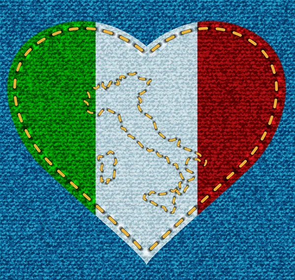 Italie jeans — Image vectorielle