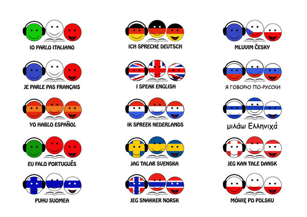 Я говорю на иностранном языке
